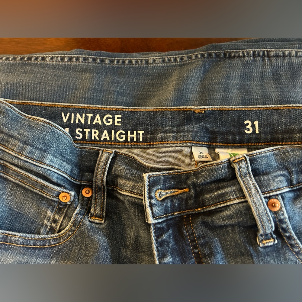 J. Crew Vintage Straight Leg Jeans - Stovepipe